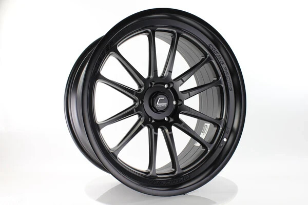 Cosmis XT-206R Flat Black w/Machined Spokes 22x10 +0mm 6×135