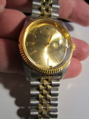 GENEVA HONG KONG DIAMOND QUARTZ WATCH FITS UP TO 8