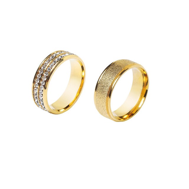 2Pcs Mens Tie Necktie Ring Metal Crystal Rhinestone Tie Bling Clip