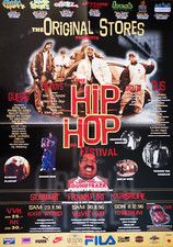 HIP HOP FESTIVAL 1996 TOUR - orig. Concert Poster - Plakat - DIN A1 - F/N 1347/1