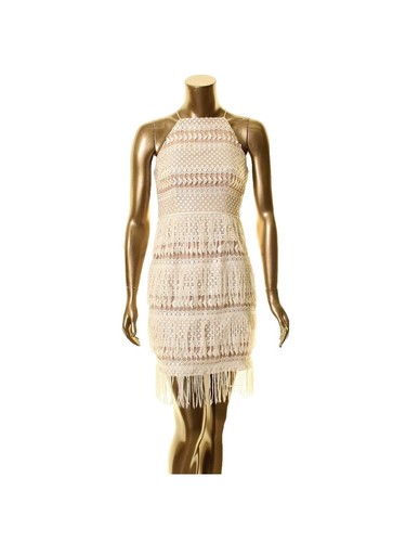 Aidan Mattox V-Neck Halter Beaded Gown | eBay
