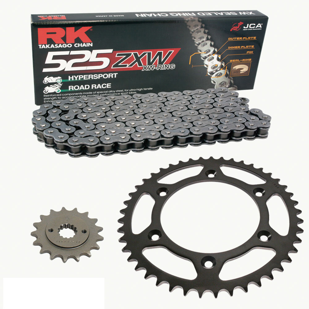 Chain Set Kawasaki ZR-7 99-04 Chain RK 525 ZXW 108 Open 16/38 | eBay