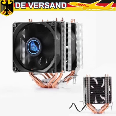 MARKENLOS Computer 150W PWM CPU-Kühler AMD Intel Lüfter Gaming leise Kupfer Heatpipes