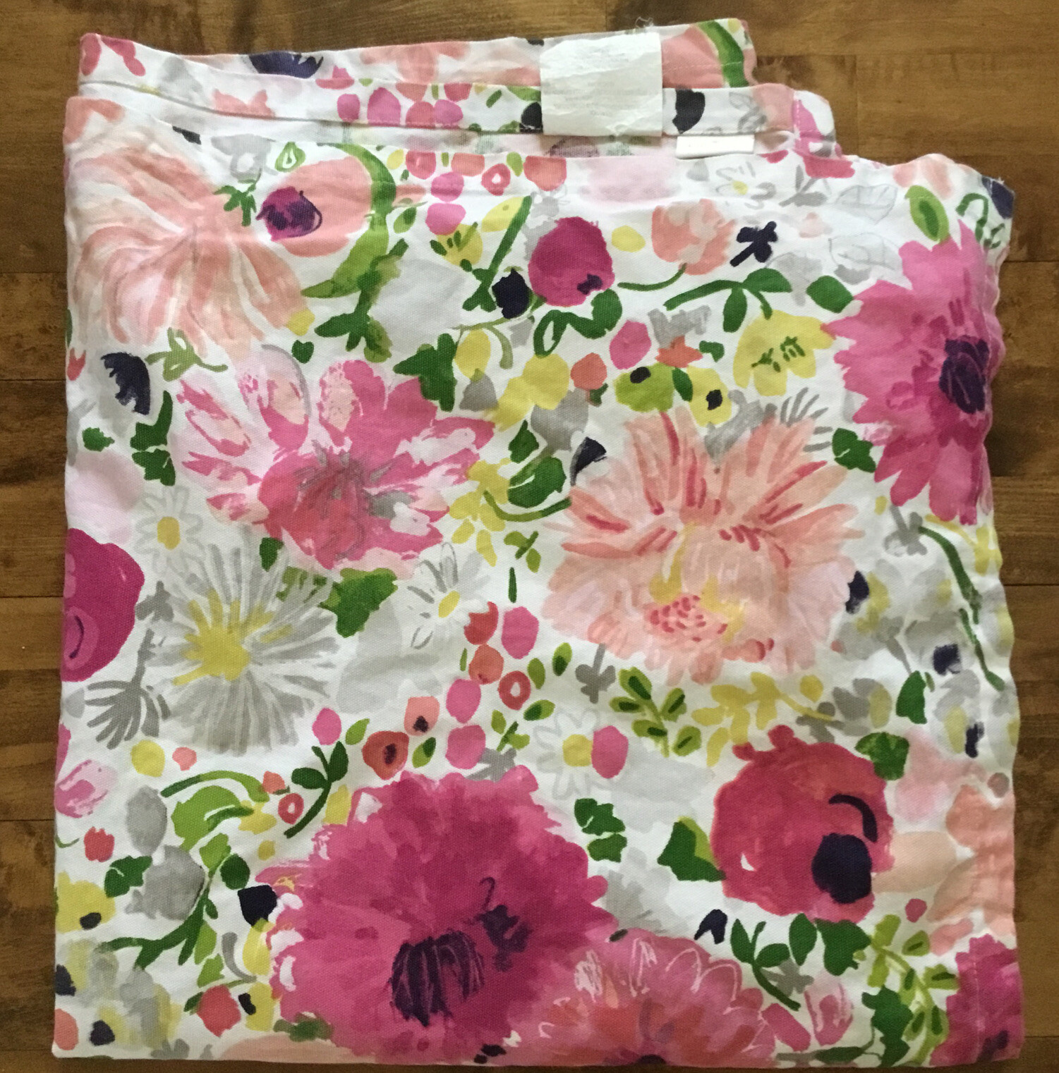 Kate Spade New York Dahlias Shower Curtain, 72", White/Pink/Yellow eBay