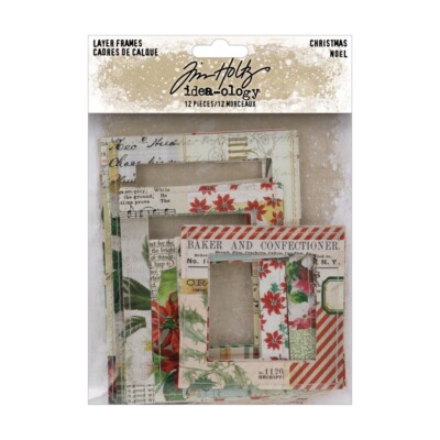 NEU Tim Holtz Idea-ology Weihnachten Schicht Rahmen 2023 TH94362