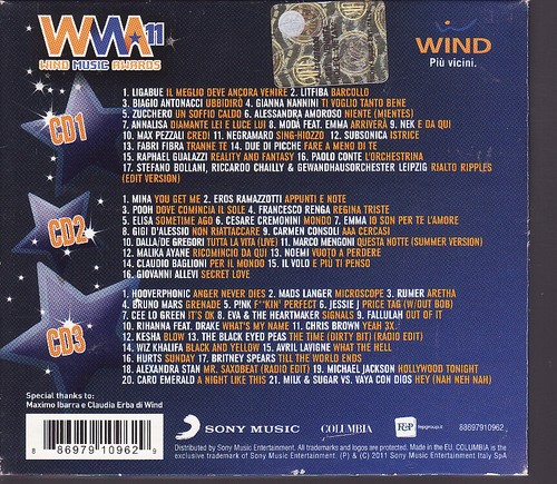 Wind Music Awards WMA 11 (CD+DVD, 2011, 3 Discs) - Picture 2 of 2