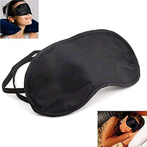 12pcs Plane Block Out Light For Sleeping Soft Eye Cover Set With Ear Plugs Hotel - Picture 1 of 8