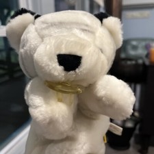 Wild Republic Baby White Tiger Cub Plush Puppet W/ Pacifier 10  2008