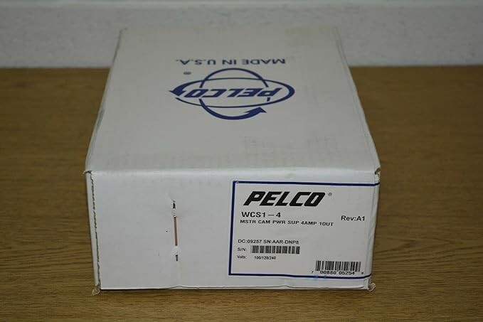 Pelco WCS1-4 Outdoor Surveillance Camera Waterproof Power Supply 24VAC@ 4 Amp