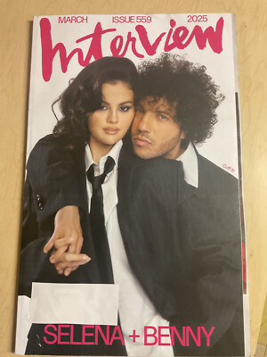 march 2025 Issue #559 INTERVIEW magazine Selena Gomez Benny Blanco