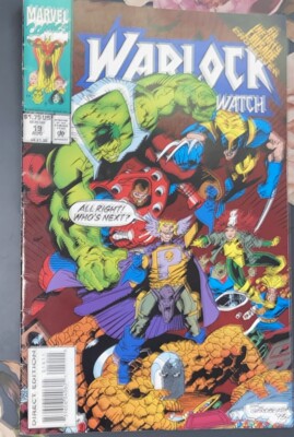 Warlock and the Infinity Watch #19 Marvel Comics August 1993) DIRECT EDITION