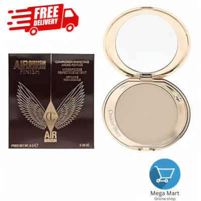 Charlotte Tilbury Airbrush Flawless Finish Complexion Perfecting Powder#2 Medium