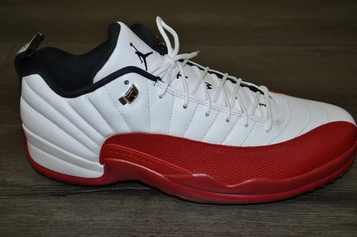 Air Jordan XII 12 Low Golf Taxi White Red Varsity DH4120 161 Mens Size 15 Nike C