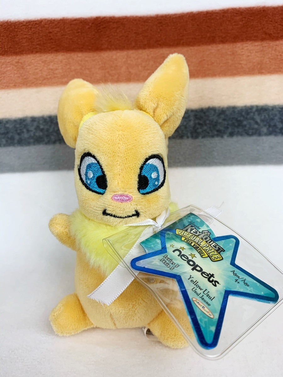 YELLOW USUL 6” Plushie NWT NEOPETS JAKKS PACIFIC 2008 Neopet