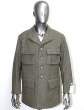 Veste neuve authentique armée suédoise WW2 laine grise/verte datée 1943 taille L
