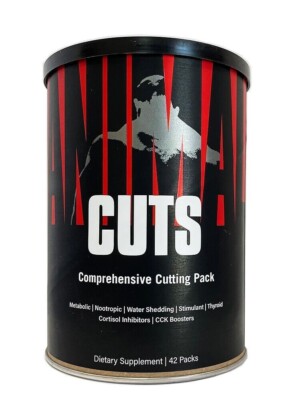 Universal Nutrition Animal Cuts Thermogenic Fat Burner Cutting Pills 42 Packs
