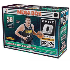 2023-24 Panini Donruss Optic Basketball Mega Box (Purple Shock Parallels)