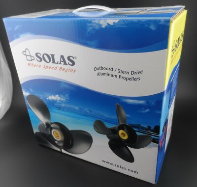 Solas Amita 3 Propeller for SUZUKI & OMC Outboard 4211-105-11 3X10.5X11