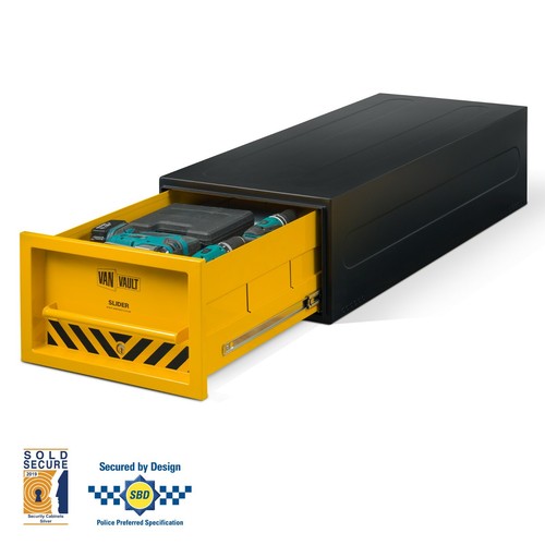 Van Vault Slider S10870 Drawer System Site Security Storage IN STOCK COLLECTION - Picture 4 of 4
