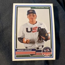 2023 Panini Stars & Stripes USA Baseball #24 Andrew Costello