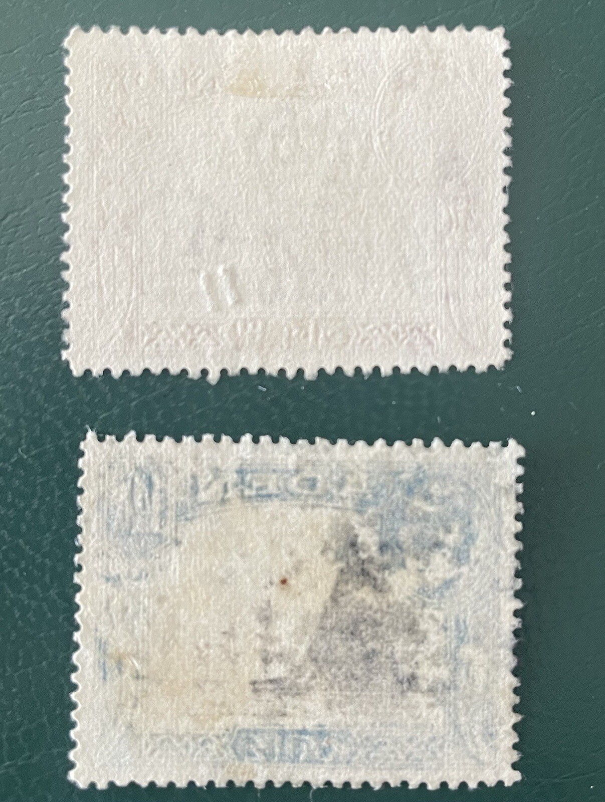 Aden Stamps X2 K. VI Used Overprints 20 Cents + 70 Cents. Fine