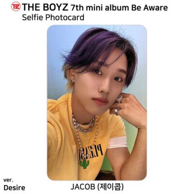 The Boyz 7th Mini Album Be Aware Photocard Photo A4 Poster Jacob