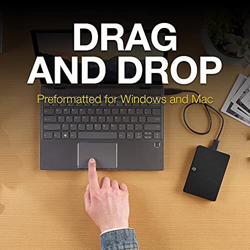 Seagate Expansion Portable 1TB External Hard Drive HDD - 2.5 Inch USB 3.0, fo...