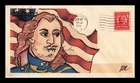 Dr Jim Stamps 1931 2C General Pulaski First Day Cover JWC Add On Cachet 2017