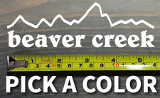 Beaver Creek Sticker Decal 5.5" Colorado Ski Mountain Snowboard Vail Keystone