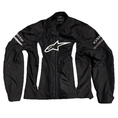 Alpinestars T-Faster Air Jacket -Black White Motorcycle Mesh International LARGE