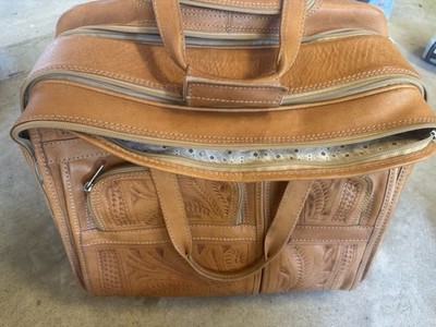 Pelle Studio Leather Briefcase - Great Condition,  Light Brown, Large