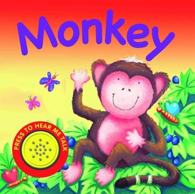 Monkey Sound Book - fun learning, reading, child, baby by Igloo Books 0857342916