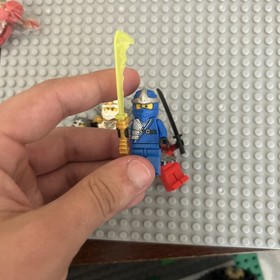 Lego Ninjago ZX Minifigure Lot All 4 Ninjas Kai Zane Cole Jay 9449 Good