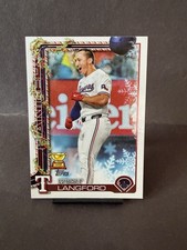 2025 Topps Holiday - Wyatt Langford #H87 Backs Short Print Variation