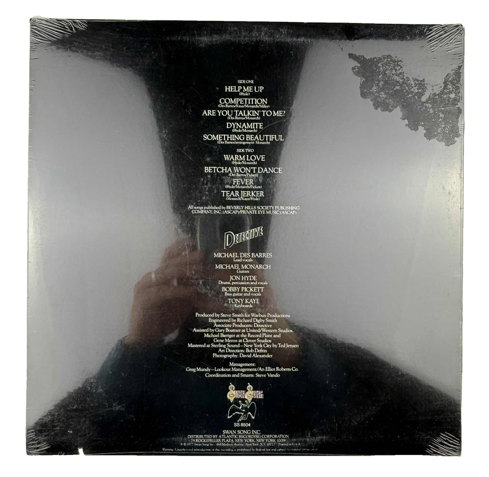 Detective It Takes One To Know One vinyl record LP 70s Classic Rock New Sealed - Image 4 of 4