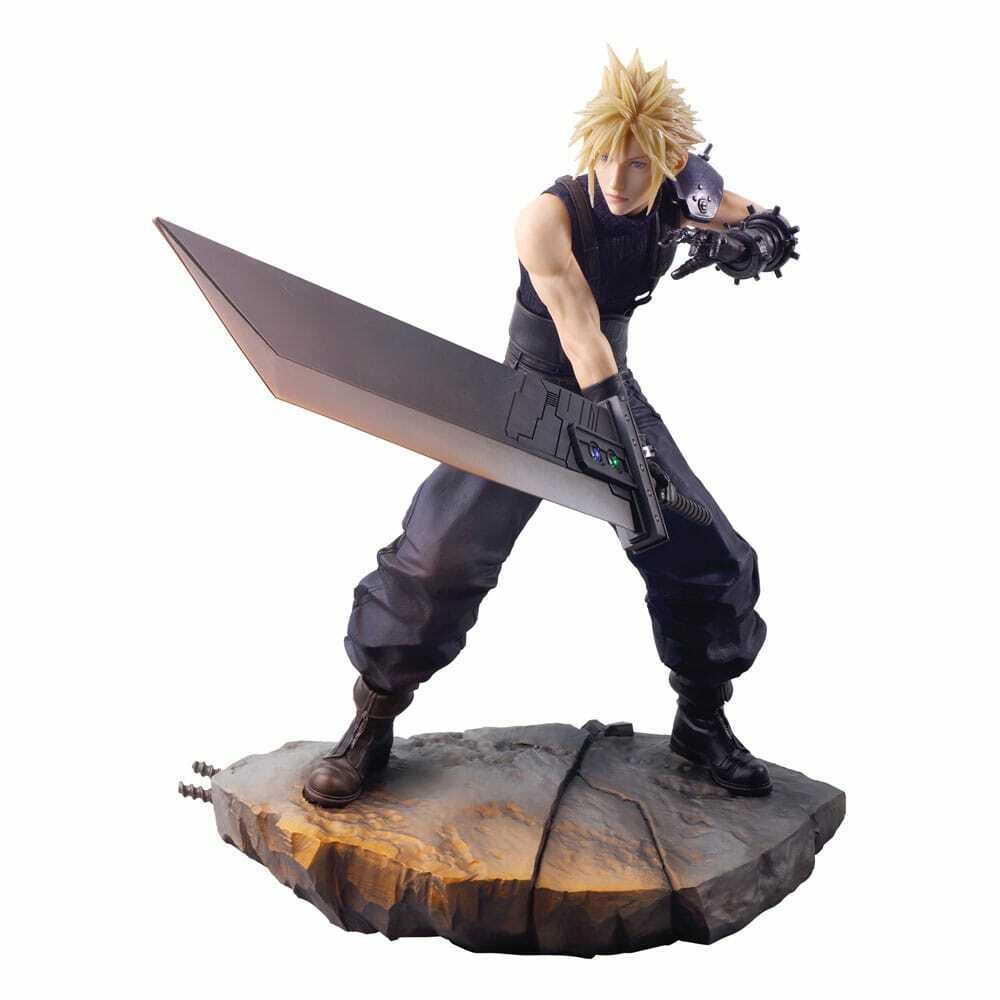 FINAL FANTASY VII Rebirth - Cloud Strife Static Arts Gallery Statue Square Enix
