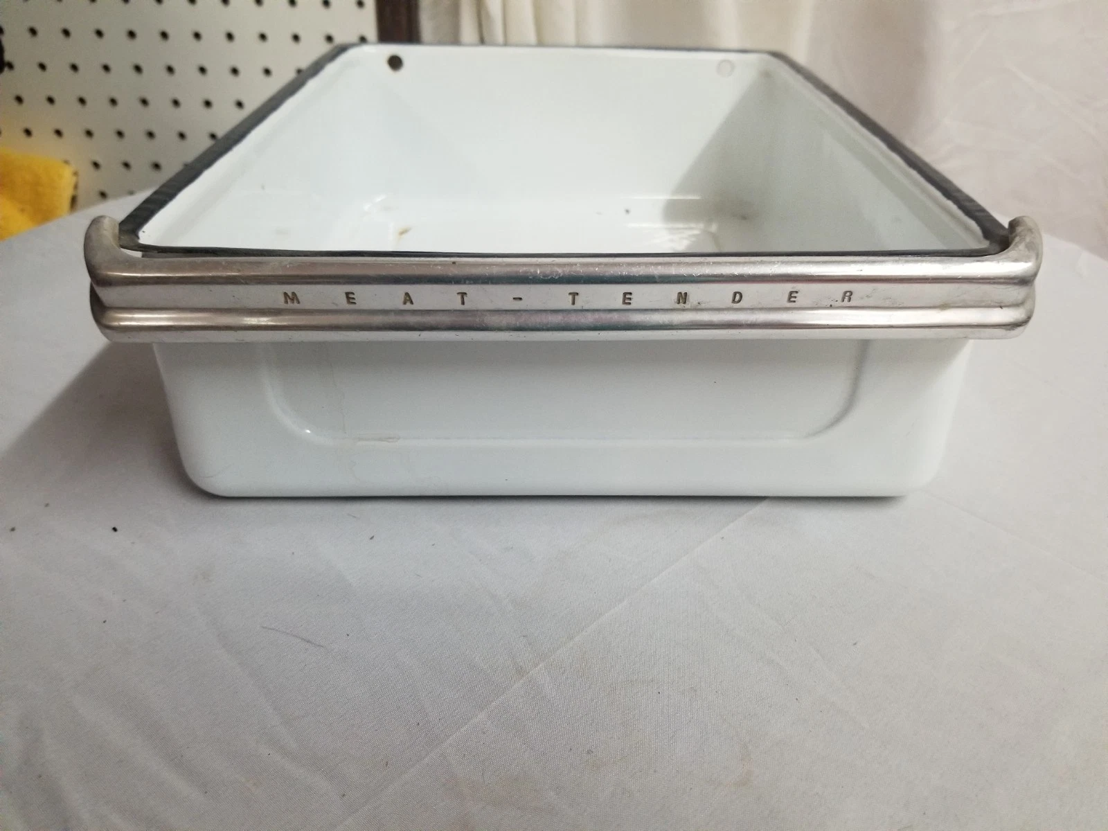 White Vintage Frigidaire Refridgerator Meat Tenderizer Drawer