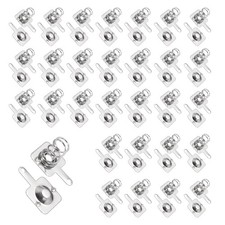 30 Sets Battery Spring Contact 10x9mm Positive Negative Unipolar
