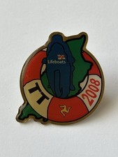 Royal National Lifeboat Institution Oslo Of Man TT  Races 2008 Pin Badge.