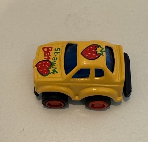 Welly Pull Back Mini Micro Racer Yellow Strawberry | eBay