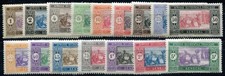 SENEGAL 1914 YVERT 53-64.66-69 * PART SET 16 VALUES (08792
