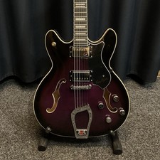 Hagstrom Viking Deluxe Custom Purpleburst