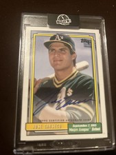 Jose Canseco Cards, Rookie Cards and Autographed Memorabilia Guide 14