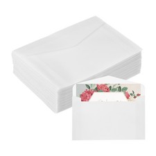 60 Pack Vellum Paper, 2.8x4 Inch Vellum Jackets Pre-Folded Envelopes