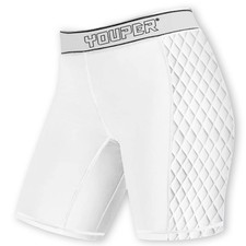 Youth Girls Classic Compression Softball Sliding Shorts Padded Softball Slide...