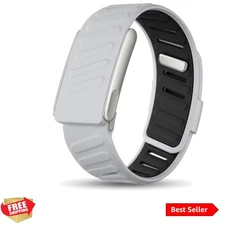 Stylish Silicone Replacement Band for WHOOP 5.0, One, Peak & Life – Light Grey