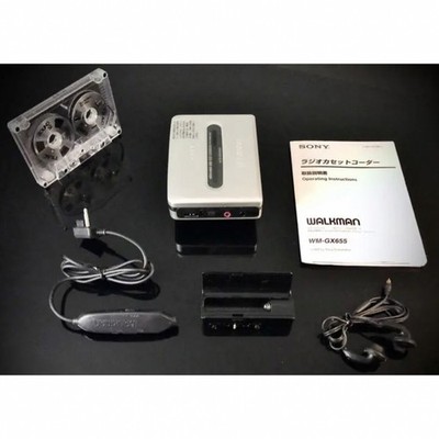Sony WM-GX655 Cassette Walkman Silver - Restored, Complete