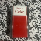 Coca Cola Have A Coke Napkin Dispenser Metal Chrome 50s Diner 1992 VINTAGE STYLE