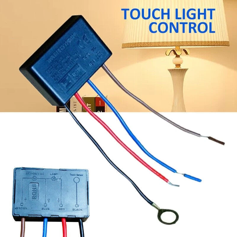220V Touch Light Schalter Tischlampe Dimmer Control Module Sensor - Bild 2 von 4