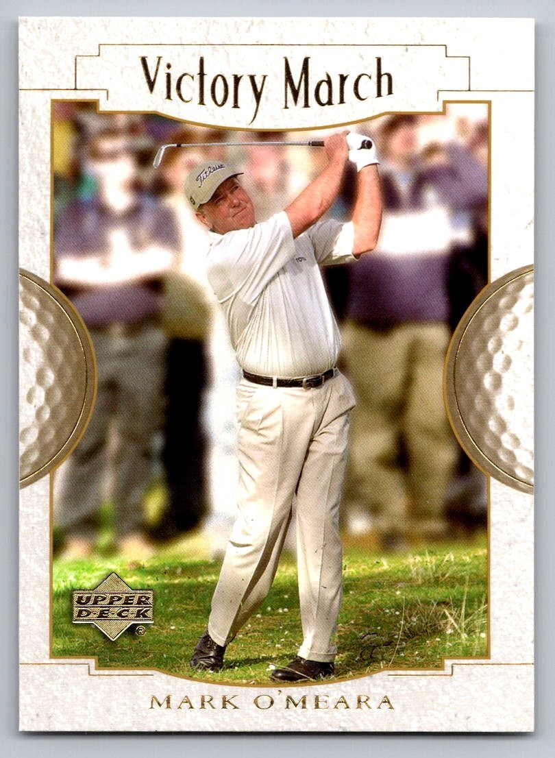 2001 UPPER DECK GOLF CARD VICTORY MARCH #171 MARK O'MEARA